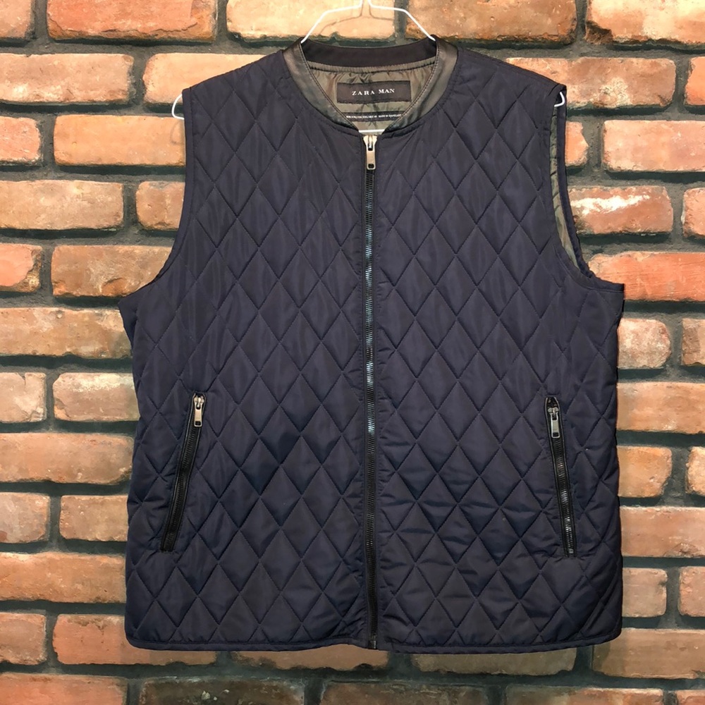 Zara Man quilted vest